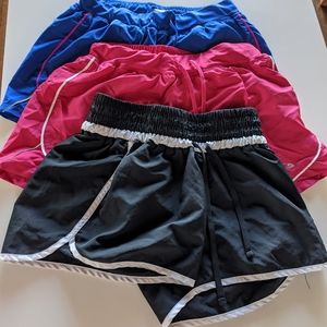3 pairs of Champion workout shorts